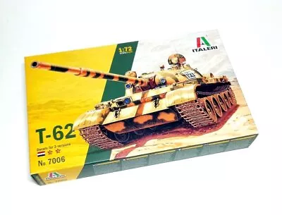 ITALERI 7006 Military Model 1/72 T-62 Tank T7006 • $27.90