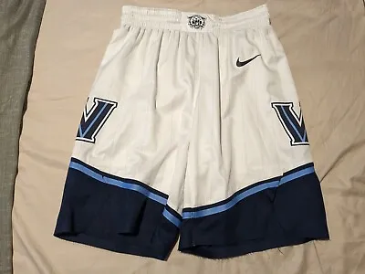 Villanova Wildcats Nike Basketball Shorts Game Worn Used Team Issued PE USA • $125