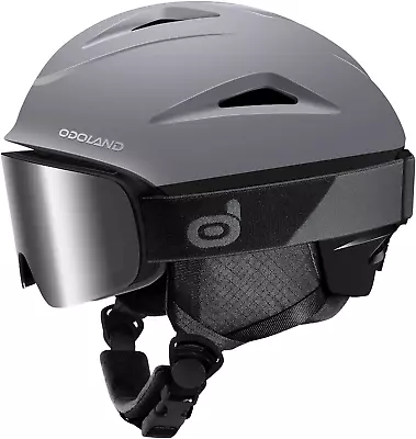 Ski Helmet Snowboard Helmet With Ski Goggles Shockproof Windproof Safety Sno • $67.99