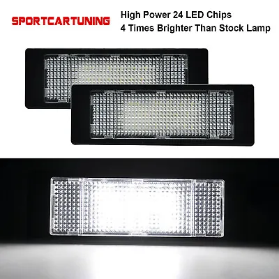 2x White LED License Plate Light Lamp For Mini Cooper R60 Countryman R61 Paceman • $14.43