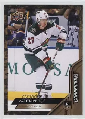 2016-17 Upper Deck Compendium Gold Zac Dalpe #427 • $3.46