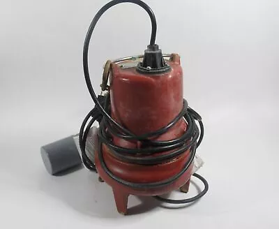 Liberty Pumps LE51A Sewage Pump 2  Inlet 2  NPT Outlet Cast Iron USED • $249.99