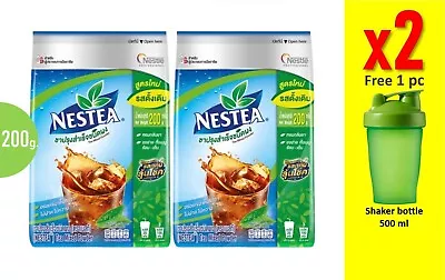 2x200 G Free 1 Shaker NEW Pack Nestle Nestea Unsweetened Instant Mix Iced Tea • $54.50