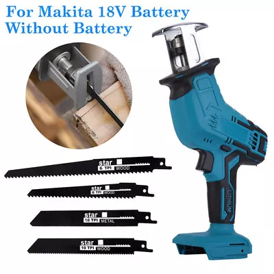 Electric Cordless Reciprocating Saw Saber Cutting For Makita Hot Battery NO New • £22.48