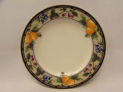 Garden Harvest By Mikasa Salad Plate Intaglio Fruit & Leaves On Rim Cream B404 • $12.99