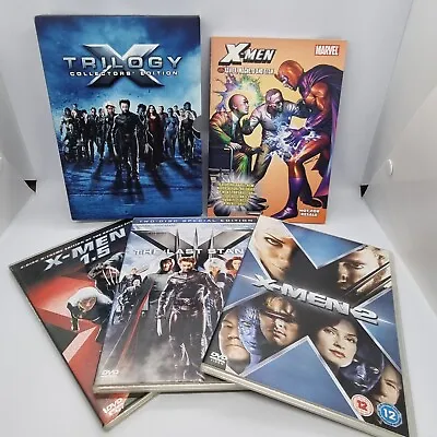 X-MEN Trilogy DVD Box Set Collectors Edition With Book • £6.99