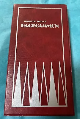 Vintage Magnetic Pocket Backgammon Taiwan  • $6