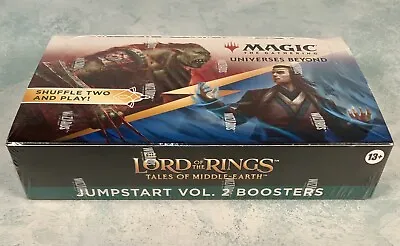 MTG Lord Of The Rings Tales Of Middle-Earth Jumpstart Vol.2 Booster Box Sealed • £85.99