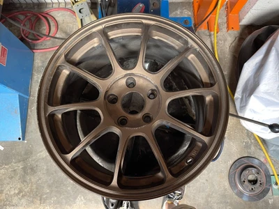 $549 • Buy RAYS Volk Racing ZE40 17x9.5 +47 5x114.3 Bronze S2000 STI RX7 Miata Forged JDM 1