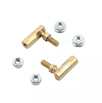 Mr. Gasket Throttle Lever Studs Cable Ends Ball Joints 1/4  Stud Universal Pair  • $49.88