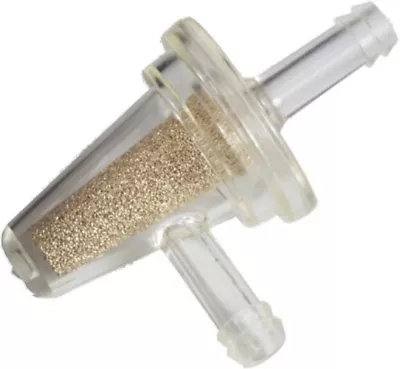 VISU-FILTER COMPACT 90DEG. FUEL FILTER 1/4  Sintered Bronze Element 8423-01-9909 • $12.95