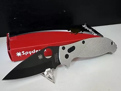 Spyderco Manix 2 Saber Grind DLC CPM S30V  W/Original Goat Linerless Scales • $230