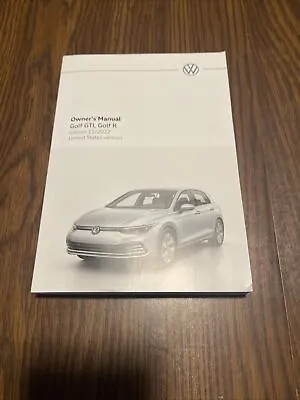 2022 VW Golf GTI Golf R Owners Manual  • $30