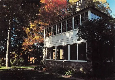 Postcard NY Hyde Park Eleanor Roosevelt's Val-Kill Cottage FDR Sleeping Porch • $6.01