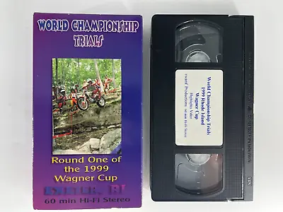 1999 Wagner Cup VHS - Motocross Dirt World Championship Extreme Trails Round 1 • $14.64
