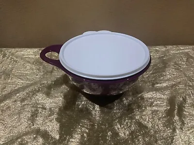 New Tupperware 1.4L Thatsa Bowl 6 Cups In Purple Cabbage Color • $23