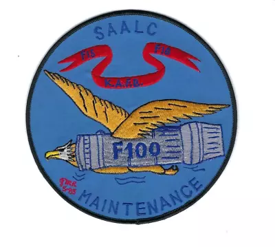 Patch Usaf San Antionio Air Logestics Ctr Maintenance Saalc F-15 F-16        Ee • $26.89