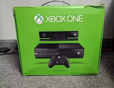 Microsoft Xbox One Kinect Bundle 500GB Console Damaged Box Tested Working  • $150