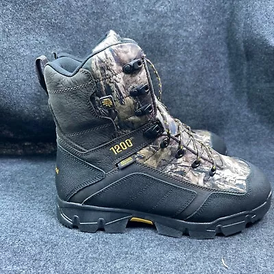 Lacrosse Cold Snap Boots Men 13 Wide 9  Mossy Oak Break-up 1200G  HUNT  566712 • $89.78