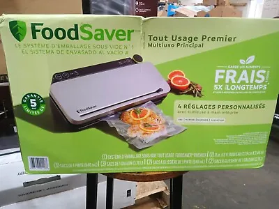 $59.95 • Buy FoodSaver 2093601 Food Preservation Vacuum Sealer - Silver  659JD