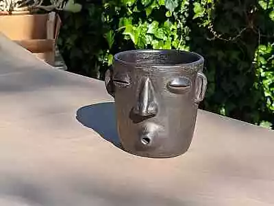 Whistler Planter Clay Flower Pot Handmade Mexican Pottery From Atzompa Mexico • $70.24