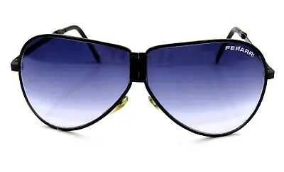 Vintage Ferrari Folding Sunglasses Aviators Purple Lenses 80’s - NOS • $12.49