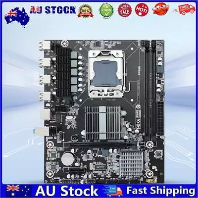 AU X58 Desktop Motherboard DDR3 Memory LGA 1366 Gaming PC Mainboard USB 2.0 1600 • $57.79