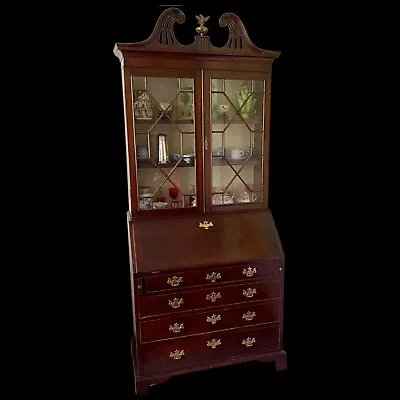 Rare George III English Mahogany Bureau/Secretary • $3995