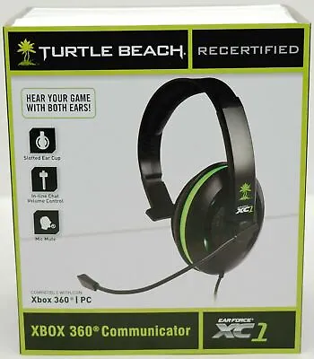 Turtle Beach Ear Force XC1 XBox 360 Live COMMUNICATOR Chat Gaming Headset Gaming • $8.54