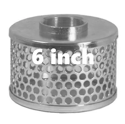 6 Inch Round Hole Suction Hose Strainer - DIXON RHS60 • $88.44