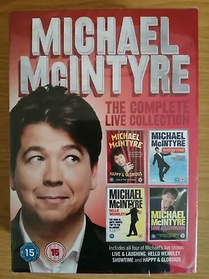 Michael Mcintyre  - The Complete Live Collection - DVD Box Set NEW & Sealed  • £7