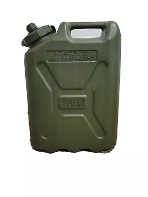 5 Gallon Water Jug Jerry Can Military Surplus  Made In The USA • $45.98