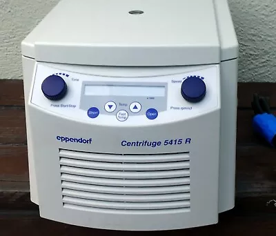 Eppendorf 5415R Refrigerated Microcentrifuge & Rotor - Used • $1282.72