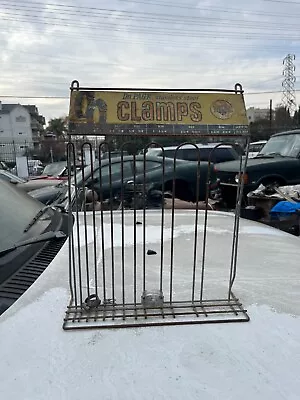 Vintage DuPage Stainless Steel Hose Clamp Stand • $100