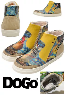 DOGO Starry Galata VINTAGE Boots VEGAN Ethical Manufacturing NIB Boxed 41 10 9.5 • $45