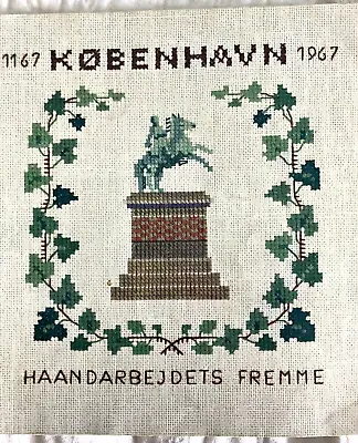 Danish Haandarbejdets Fremme Cross-Stitch Book 1967 • $50