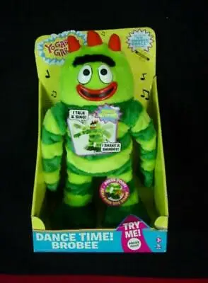 Spin Master - Yo Gabba Gabba BROBEE - 14  Plush Doll Singing & Dancing (NIB) NEW • $224.99