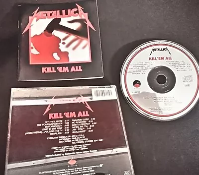 Metallica - Kill Em' All Rare 12 Tracks Am I Evil Blitzkrieg Club Ed! Scratched! • $24.99