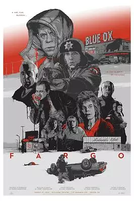 Fargo By Gabz Ltd Edition X/325 Screen Print Poster MINT Art Movie Mondo • $85
