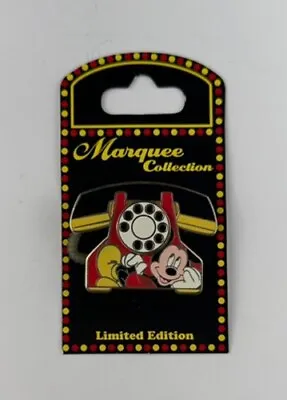 Disney Pin - Marquee - Telephones - Mickey Mouse 73811 • $24.95