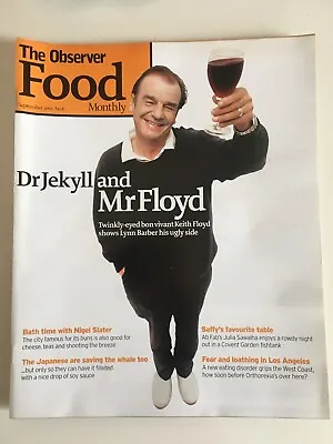 Observer Food - Sept 2001 - Keith Floyd - Orthorexia - Japanese Whale Meat • £9.50