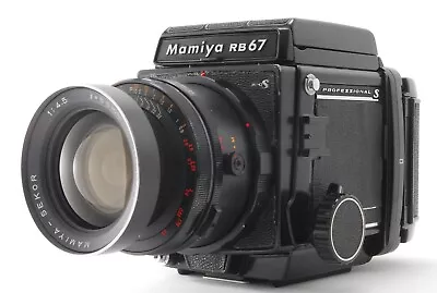 [ Excellent+5 ] Mamiya RB67 PRO S Sekor 65mm F/4.5 Lens 120 Film Back From JAPAN • $434.99