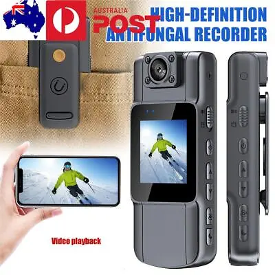 WiFi Video Recorder DVR IR Night 1080P HD Cam Camcorder Mini Body Police Camera • $44.64