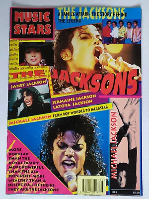 Music Stars Magazine Number 9 The Jacksons   • £4.49