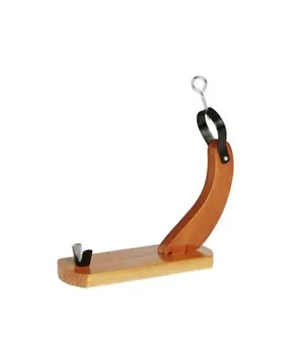 Spanish Serrano Leg HAM STAND GOLDOLA HOLDER & Ham Carving Tool Wood Premium • £23.99
