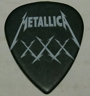 Metallica Fillmore 30 Years Strong!! Black XXX Guitar Pick Variant #2 2011 Tour • $24.77