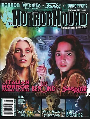 NEW UNCIRCULATED RETAIL HorrorHound Magazine # 90 July / August 2021 Issue • $5.99