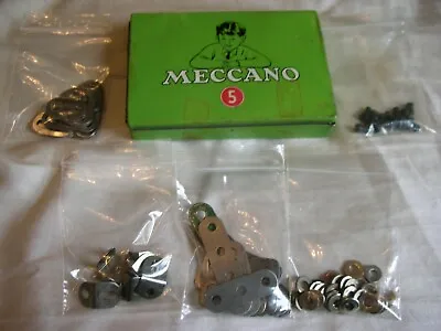 £20 • Buy Meccano Various Parts In Small Parts Tin Set 5