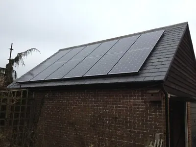 4kw Solar Panel Kit With Battery Storage/hybrid *now With 450w Black Panels* Mcs • £4799