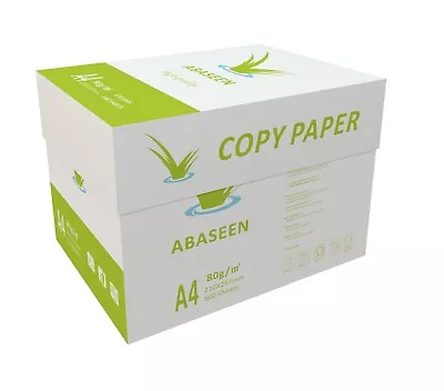 A4 White Paper 80gsm Printer Copier Reams Of 2500 Sheets Office Quality Sheets • £29.99